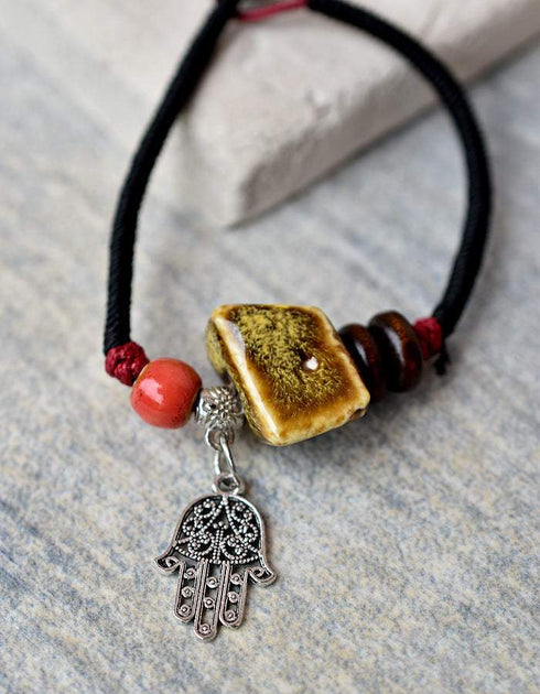 Ceramic Beaded Bracelet